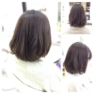 ミディアム いけだ ゆうのヘアスタイル