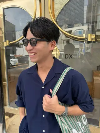 ショート カラー メンズ メンズNO.1口コミ 高評価🟡三澤拓海✅のヘアスタイル