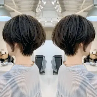 ショート カラー 前田 健太のヘアスタイル