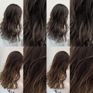 ロング カラー ✨韓国艶髪✨ケア ブリーチ🫧アキラのヘアスタイル