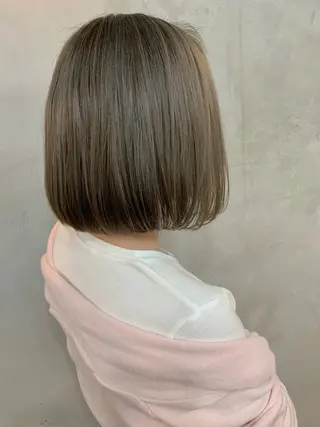 ショート ヘアカラー1500円 🦋モデル大募集🦋のヘアスタイル