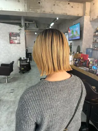 ショート C’LD hair produce /シールドヘア所属・モテ髪/ボブ/ショー ト/アダチフウトのヘアスタイル