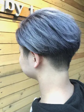 ショート カラー 埼玉久喜/ハイトーン デザインカラーRYOのヘアスタイル