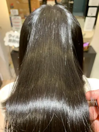 ミディアム 髪質改善美容師 鈴木のヘアスタイル