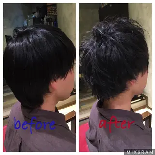 ショート メンズ 松村 崇弘のヘアスタイル