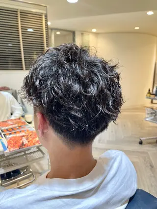ショート パーマ メンズ GOAT hair SHOKOのヘアスタイル