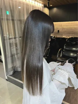 ロング 縮毛矯正*ショートヘ アモデル様募集/奈良のヘアスタイル