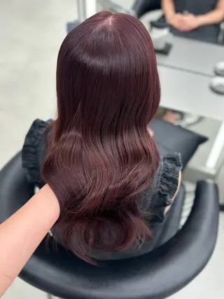 セミロング 桑原 海夕のヘアスタイル