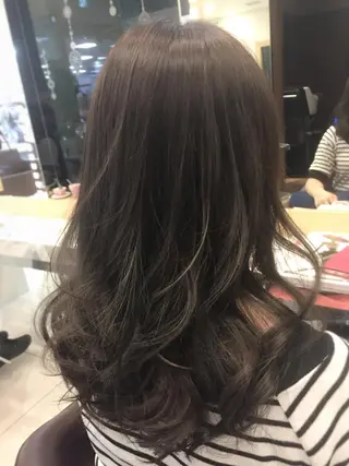 セミロング 中村 卓也のヘアスタイル