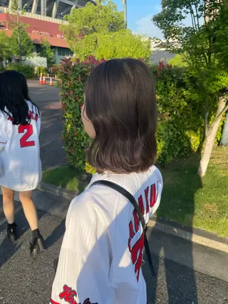 カラー fudge所属・MaisonHALU 松浦光咲のヘアスタイル