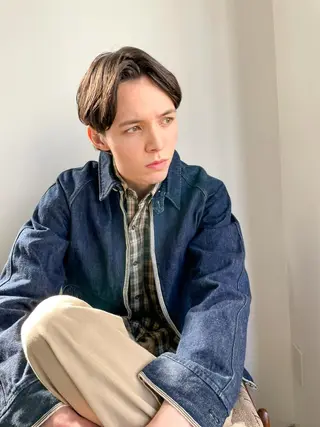 ショート カラー パーマ CEINE+ officialのヘアスタイル