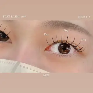 マツエク・マツパ airRe MOEのマツエク・マツパデザイン
