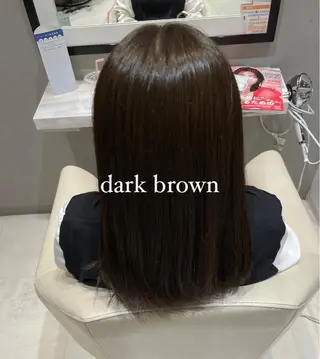 ロング k-twoたき✨艶感 カラー/美髪矯正のヘアスタイル