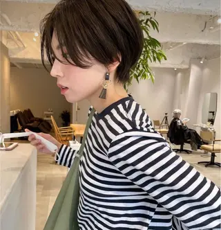 ショート 飯島 美海のヘアスタイル