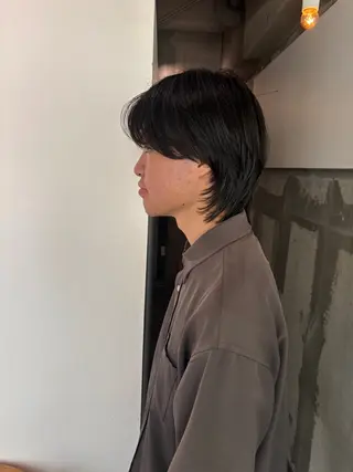 メンズ ショート mirai/レイヤー ブリーチ/ハイトーンのヘアスタイル
