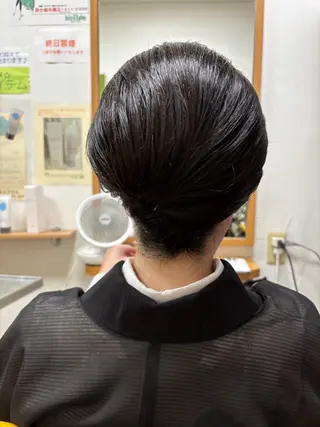 セミロング ヘアアレンジ ブロッサム所属・ヘアメイク・着付特化 はやしのその他イメージ