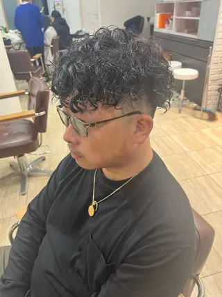 パーマ メンズ men's&ladys J'sGrace【メンズアンドレディース ジェイズグレイス】所属・🌻J'sGrace /JUMA🌻のヘアスタイル