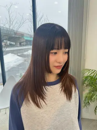 ロング suehiro yunaのヘアスタイル