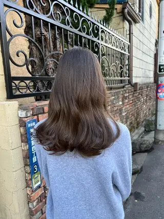 ロング カラー 似合わせヘア🫶🏻 つきいてるみのヘアスタイル