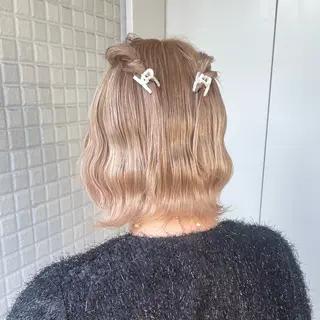 ヘアアレンジ 美髪カラー/縮毛矯正 /髪質改善/airiのヘアスタイル