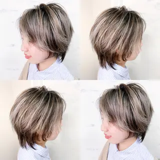 ショート カラー BOX mico.のヘアスタイル