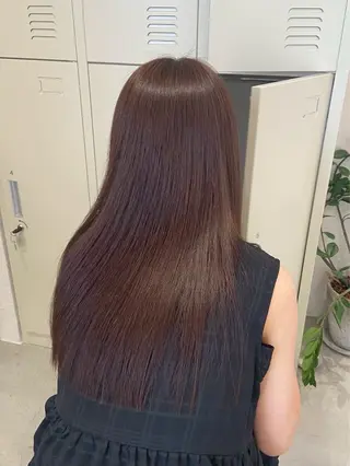 ロング Lapis上地所属・ふじわらはゆ/岡崎/ 似合わせカラーのヘアスタイル