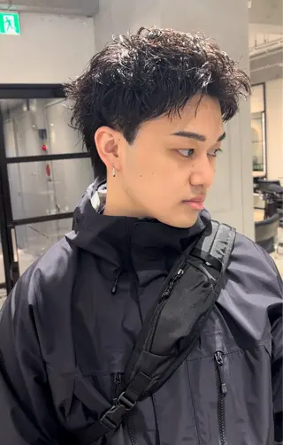 ショート メンズ メンズカット/柏/韓 国/メンズパーマ航太のヘアスタイル