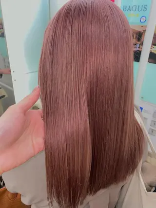 ロング カラー le'a所属・谷町/Le'a /竹原しおなのヘアスタイル