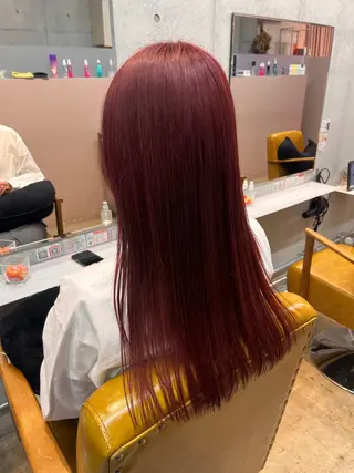 ロング カラー ルーツカラー/ デザインカラー/井川のヘアスタイル