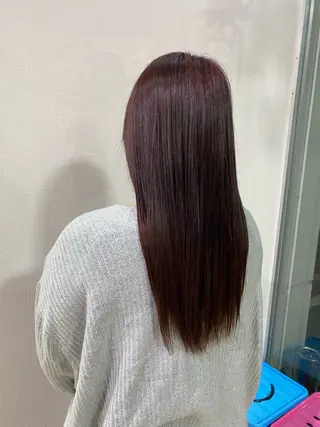 ロング 佐藤 森夏のヘアスタイル