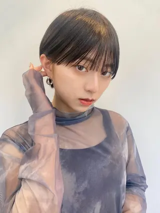 ショート sand 大阪梅田所属・ショートパーマ🌀 ✂︎小寺仁紫のヘアスタイル