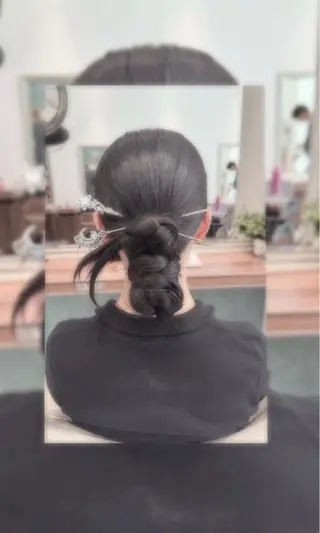 🫧ヘアアレンジ🎀 ウガジン💞🪄のヘアスタイル