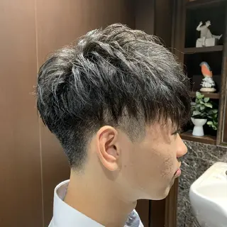 ショート パーマ 餘野 翔舞のヘアスタイル