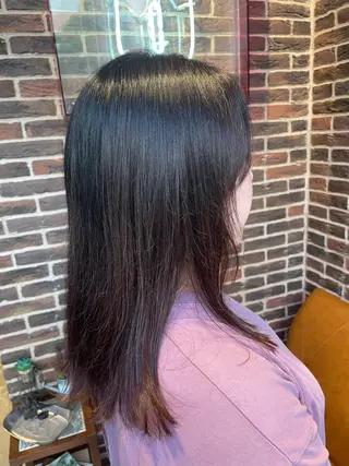 セミロング Hair salon 6所属・照井 奈保子のヘアスタイル