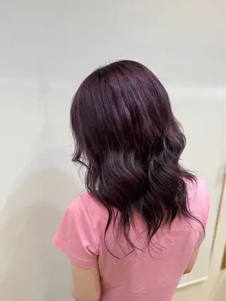 セミロング カラー 佐藤 煌のヘアスタイル