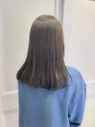 セミロング Ayuna /透明感カラーのヘアスタイル
