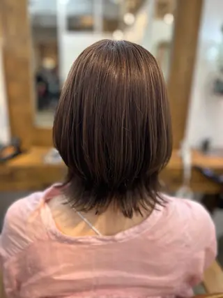 ミディアム 縮毛矯正/髪質改善/ 佐々木大輔のヘアスタイル