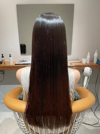 ロング 💎韓国カラー Giness坂下巧のヘアスタイル