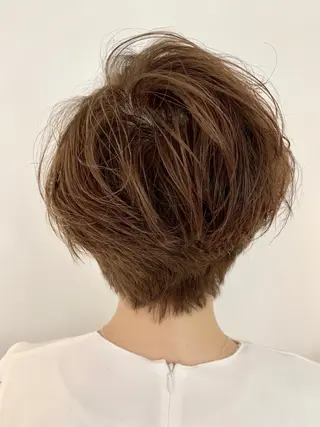 ショート パーマ colorworld 【カラーワールド】所属・⭐️吉田 孝司⭐️のヘアスタイル