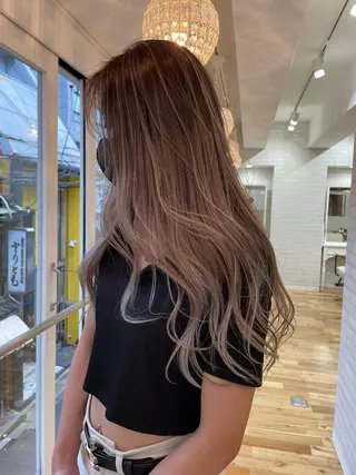 ロング カラー Tao所属・藤川 大智のヘアスタイル