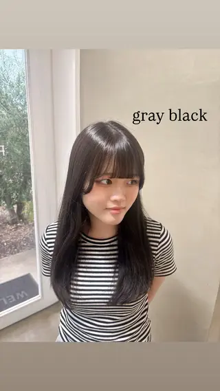 ロング 岩品 和花のヘアスタイル