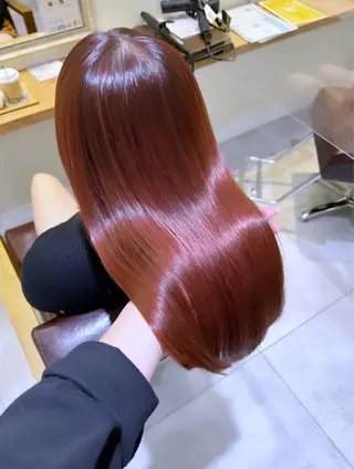 セミロング カラー 韓国ヘア×髪質改善 /yoshikaのヘアスタイル