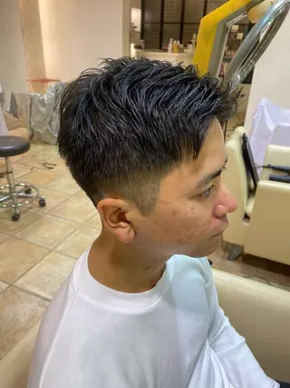 メンズ Fuse所属・Hana ⭐️カラーモデル募集のヘアスタイル