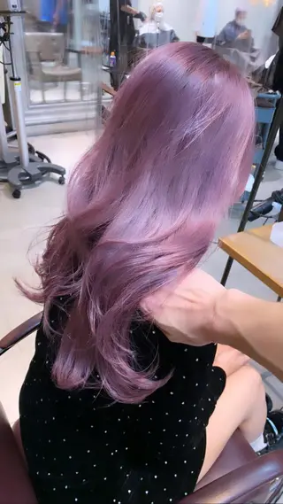 ショート カラー ヘアアレンジ ハイトーン/美髪矯正 🍃大江拓実のヘアスタイル