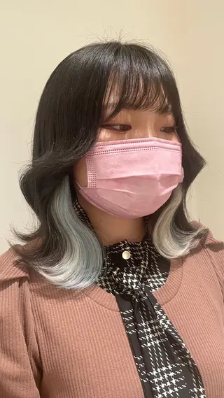 ミディアム ヘアアレンジ カットモデル募集中 ‎🤍AMANE🤍のヘアスタイル