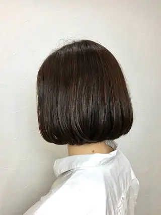 ショート 縮毛矯正&髪質改善/ きょうの🐺のヘアスタイル