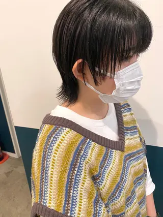ショート TELA HAIR所属・武内 凌レイヤーカット🐺のヘアスタイル