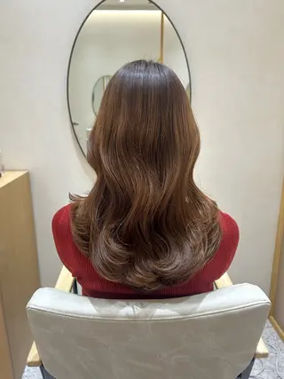 ミディアム Yamamoto 半個室美容室zinaのヘアスタイル