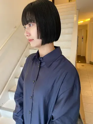 ショート みやけ ひなのヘアスタイル