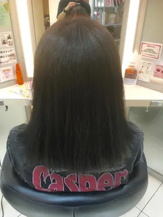 ミディアム カラー 永井 大希のヘアスタイル